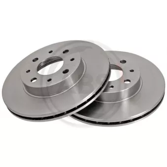 Jeu de 2 disques de frein avant A.B.S. 15047