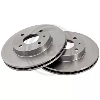 Jeu de 2 disques de frein avant A.B.S. 15052