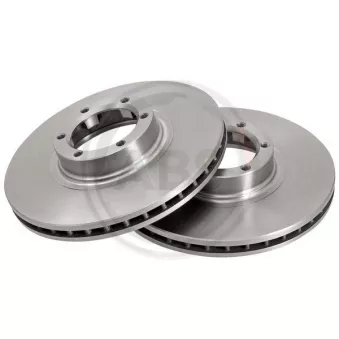 Jeu de 2 disques de frein avant A.B.S. 15106
