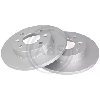 Jeu de 2 disques de frein avant A.B.S. 15112