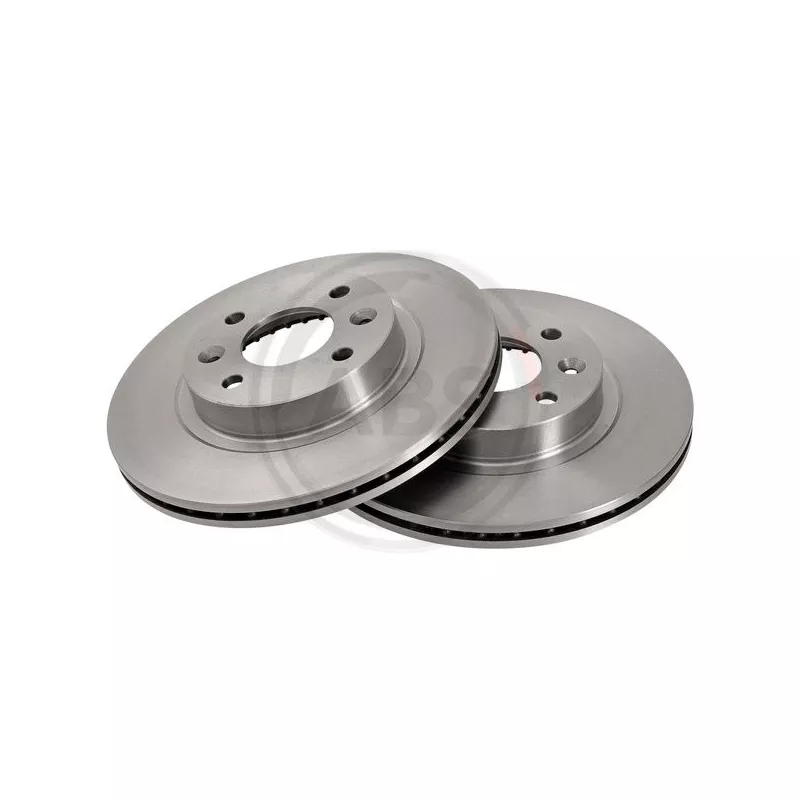 Jeu de 2 disques de frein avant A.B.S. 15114