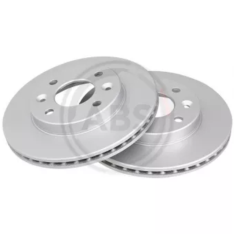 Jeu de 2 disques de frein avant A.B.S. 15117