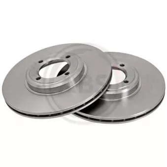 Jeu de 2 disques de frein avant A.B.S. 15313