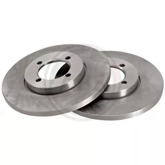 Jeu de 2 disques de frein avant A.B.S. 15533