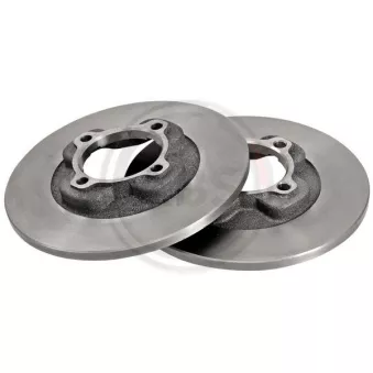 Jeu de 2 disques de frein avant A.B.S. 15553