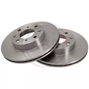 Jeu de 2 disques de frein avant A.B.S. 15650