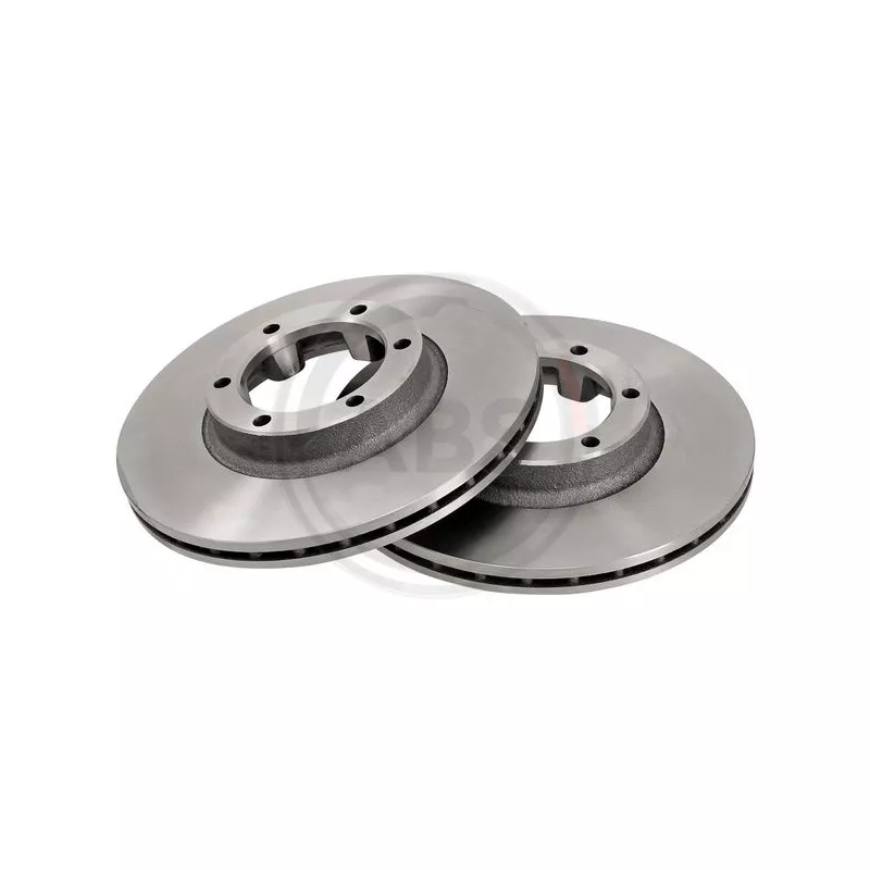 Jeu de 2 disques de frein avant A.B.S. 15651