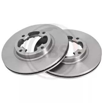Jeu de 2 disques de frein avant A.B.S. 15653