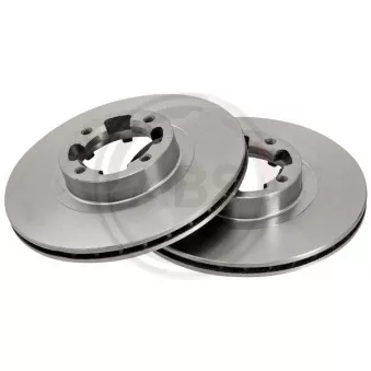 Jeu de 2 disques de frein avant A.B.S. 15656