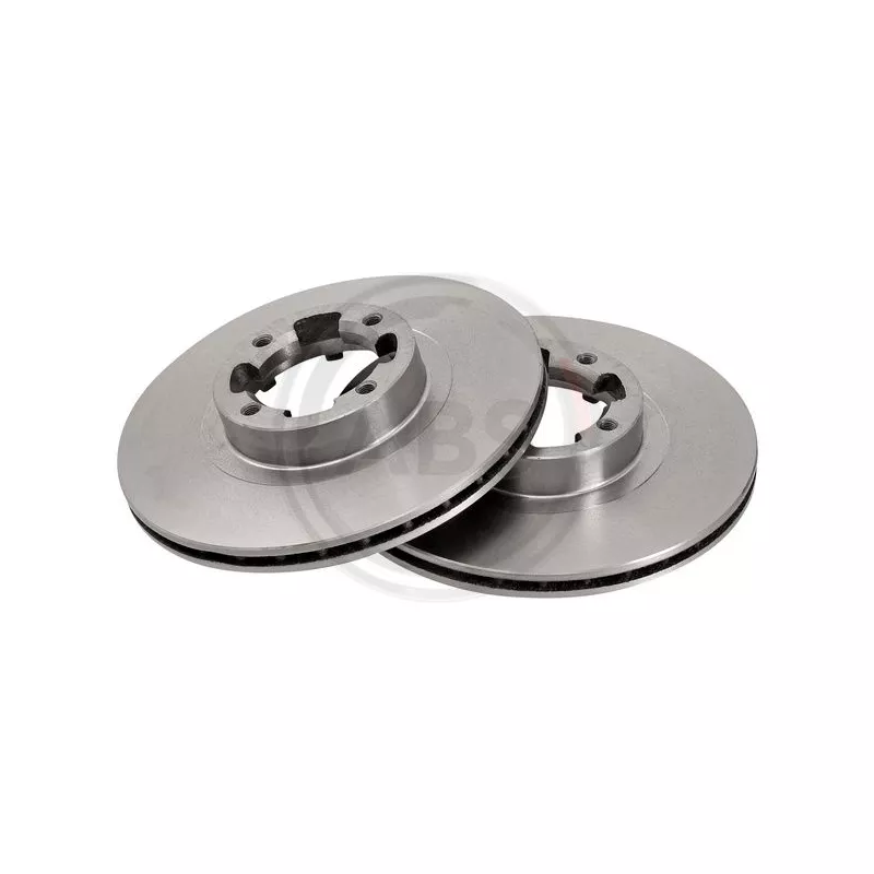 Jeu de 2 disques de frein avant A.B.S. 15656