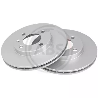 Jeu de 2 disques de frein avant A.B.S. 15704