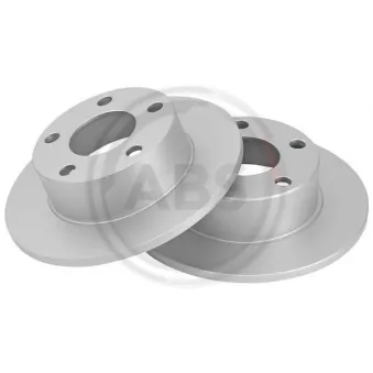 Jeu de 2 disques de frein arrière A.B.S. 15712