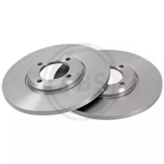 Jeu de 2 disques de frein avant A.B.S. 15729