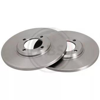 Jeu de 2 disques de frein avant A.B.S. 15732