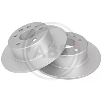 Jeu de 2 disques de frein arrière A.B.S. 15736