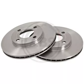Jeu de 2 disques de frein avant A.B.S. 15764