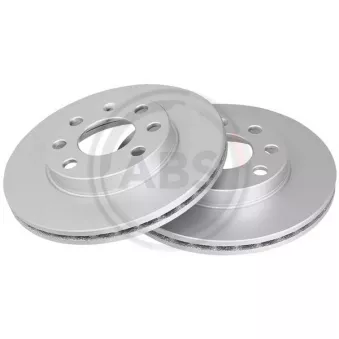 Jeu de 2 disques de frein avant A.B.S. 15770