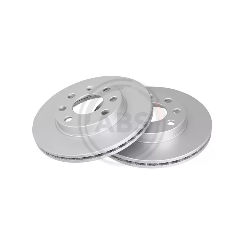 Jeu de 2 disques de frein avant A.B.S. 15770
