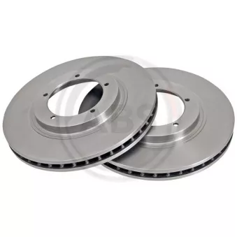 Jeu de 2 disques de frein avant A.B.S. 15809