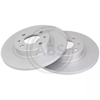 Jeu de 2 disques de frein avant A.B.S. 15858