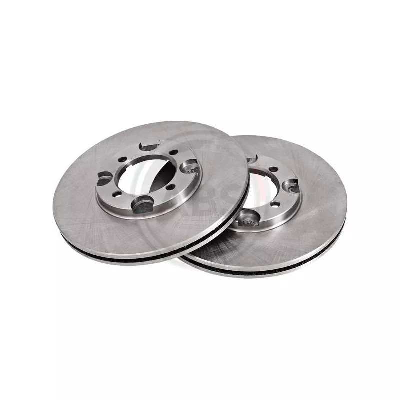 Jeu de 2 disques de frein avant A.B.S. 15876