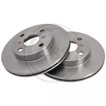 Jeu de 2 disques de frein avant A.B.S. 15895