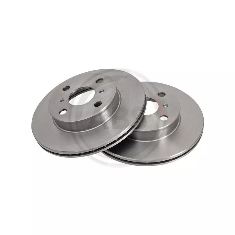 Jeu de 2 disques de frein avant A.B.S. 15895