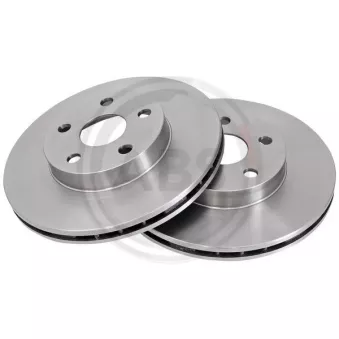 Jeu de 2 disques de frein avant A.B.S. 15897