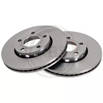 Jeu de 2 disques de frein avant A.B.S. 15936