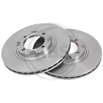 Jeu de 2 disques de frein avant A.B.S.