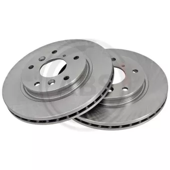 Jeu de 2 disques de frein avant A.B.S. 15950