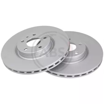 Jeu de 2 disques de frein avant A.B.S. 15953