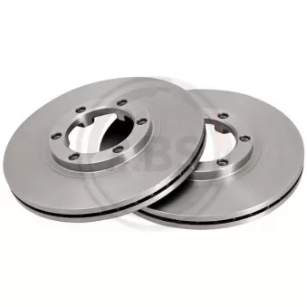 Jeu de 2 disques de frein avant A.B.S. 15971