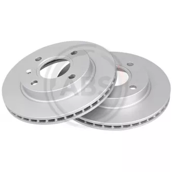 Jeu de 2 disques de frein avant A.B.S. 15981