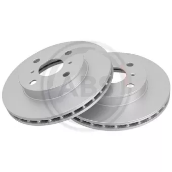 Jeu de 2 disques de frein avant A.B.S. 15991