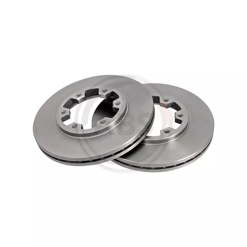 Jeu de 2 disques de frein avant A.B.S. 15994