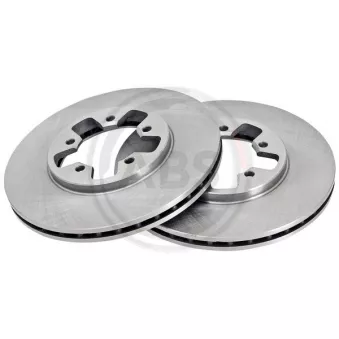 Jeu de 2 disques de frein avant A.B.S.