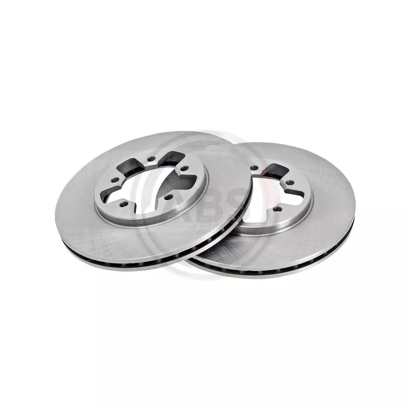 Jeu de 2 disques de frein avant A.B.S. 15995