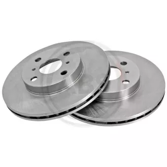 Jeu de 2 disques de frein avant A.B.S. 15996