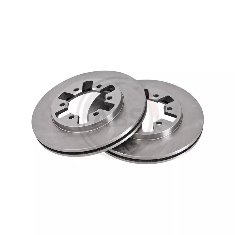 Jeu de 2 disques de frein avant A.B.S. 16020