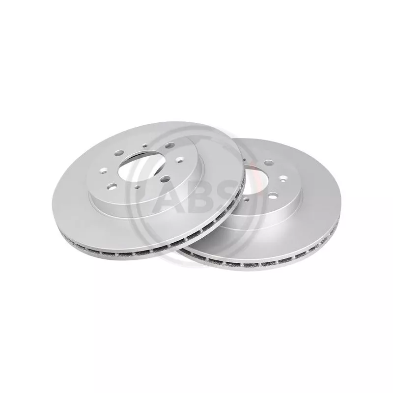 Jeu de 2 disques de frein avant A.B.S. 16039