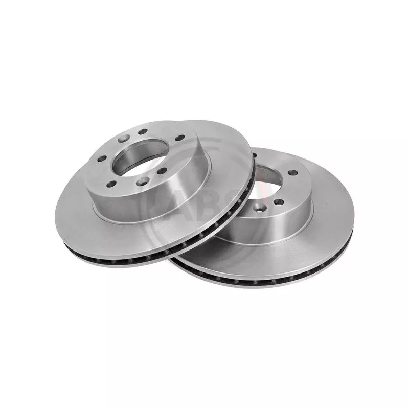 Jeu de 2 disques de frein avant A.B.S. 16044