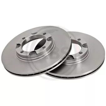 Jeu de 2 disques de frein avant A.B.S.