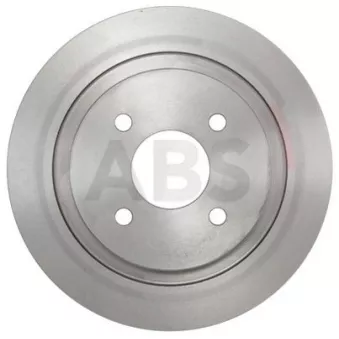 Jeu de 2 disques de frein arrière A.B.S. 16060