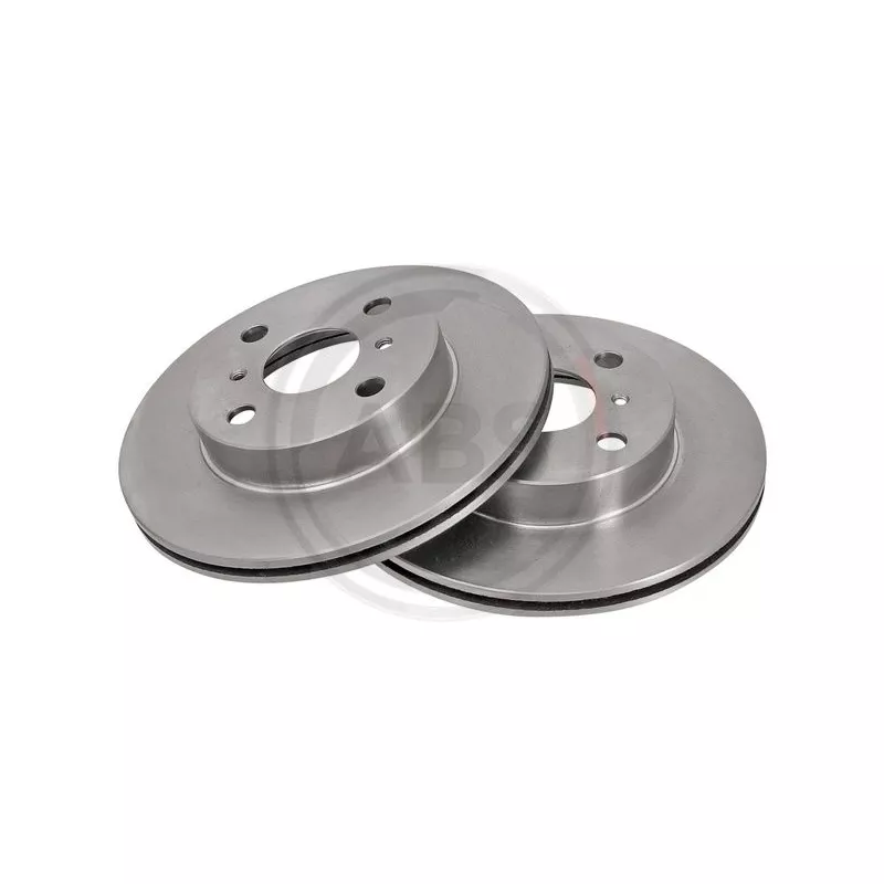 Jeu de 2 disques de frein avant A.B.S. 16066