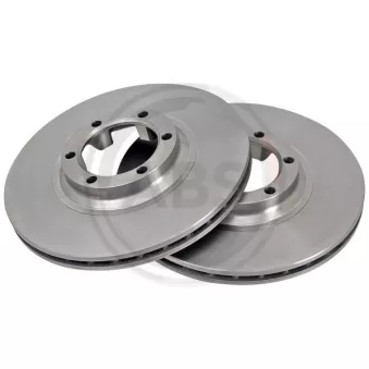 Jeu de 2 disques de frein avant A.B.S. 16074