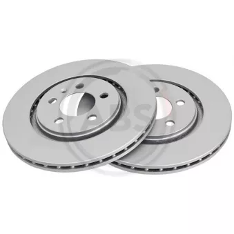 Jeu de 2 disques de frein avant A.B.S. 16080