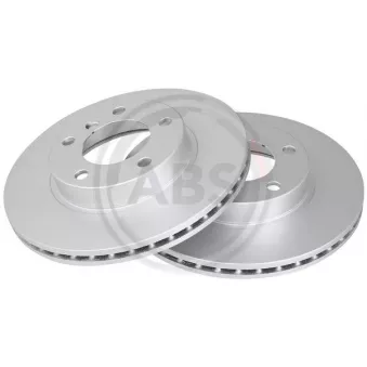 Jeu de 2 disques de frein avant A.B.S. 16085
