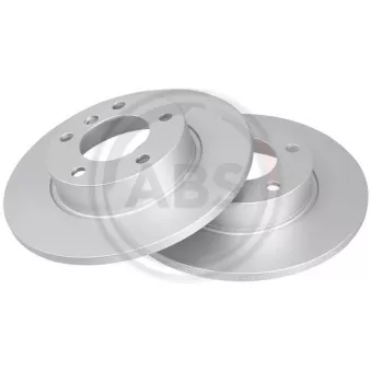 Jeu de 2 disques de frein avant A.B.S. 16086