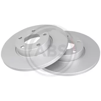 Jeu de 2 disques de frein avant A.B.S.